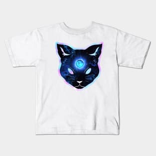 Prismatic iridescent cat - ESP Kids T-Shirt